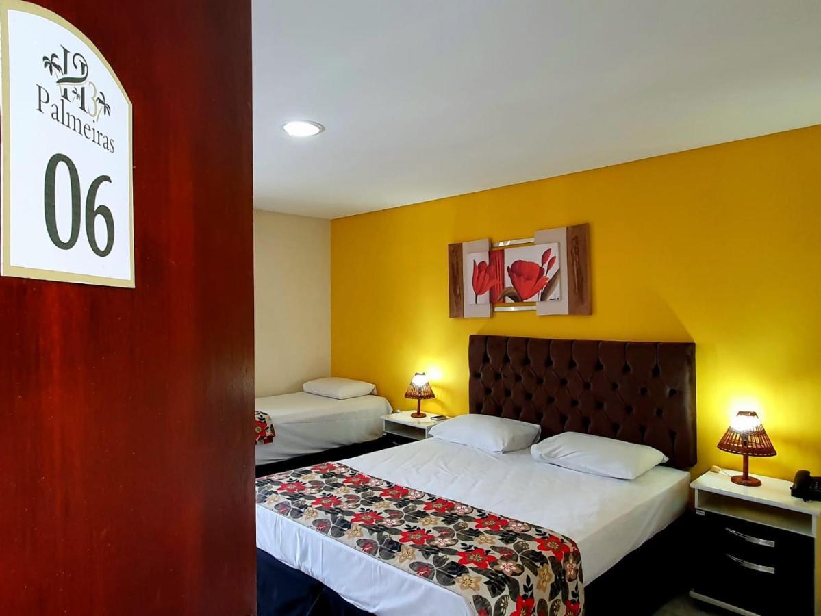 Hotel Tres Palmeiras 格拉瓦塔 外观 照片